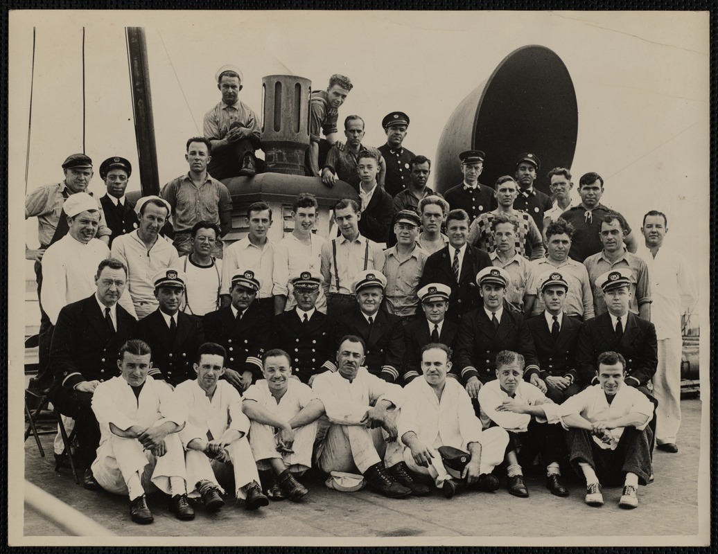 Officers and Crew of Steamer Naushon
