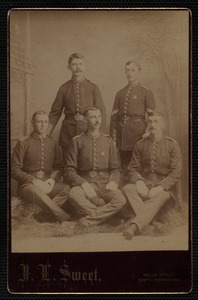 Soldiers Remington, Baudoin, Faunce, Pope and Sisson