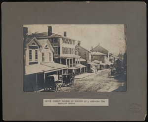 Union Street Showing Mansion House, New Bedford