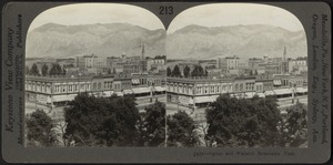 City of Ogden and Wasatch Mountains