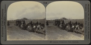 Japanese transportation train, Manchuria