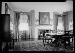 Usher House, interior, dining room