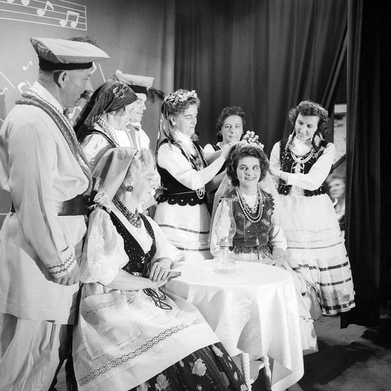 Polish peasant wedding Digital Commonwealth