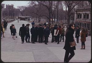 Anti-war demonstration, Boston Common