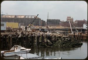 Waterfront construction, Boston