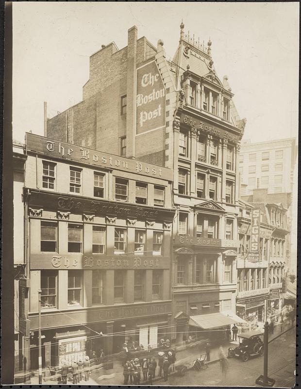 Boston Post Building, 255 Washington Street - Digital Commonwealth