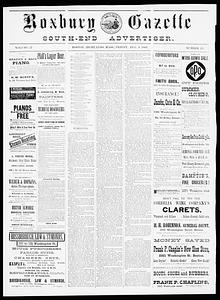 Roxbury Gazette and South End Advertiser, August 09, 1889