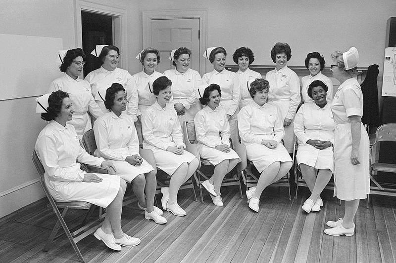 Practical nursing graduates, Saint Luke's Hospital, New Bedford ...