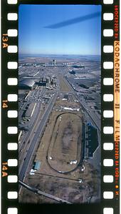 Logan Airport highway access aerial shot, Boston