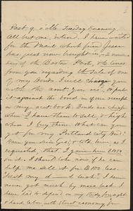 Letter from Zadoc Long to John D. Long