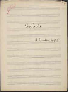 Prelude, op. 74, no. 1