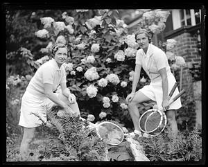 2 tennis ladies, same as ice cream