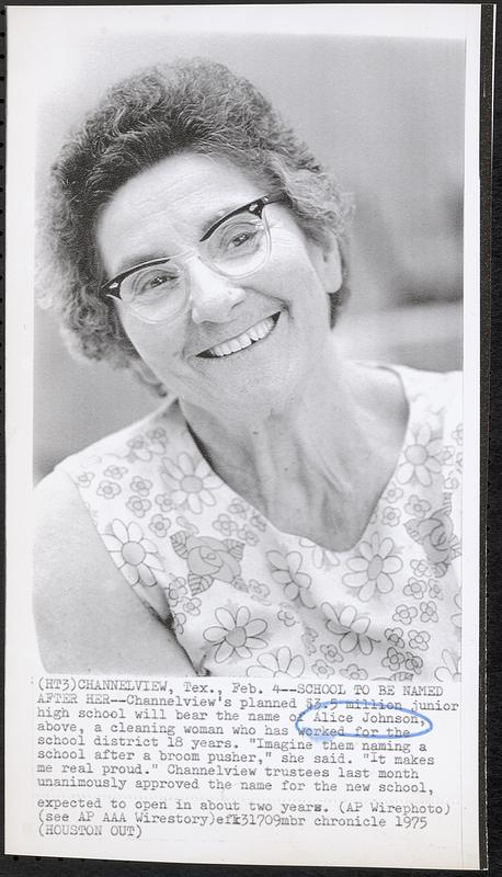 School to be named after her