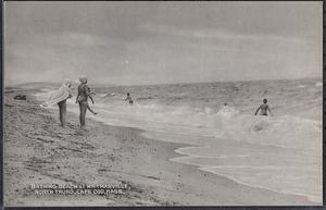 Bathing beach at Whitmanville, North Truro, Cape Cod, Mass.