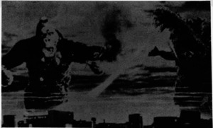 Movie Poster for "King Kong vs. Godzilla".