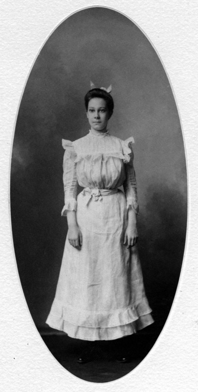 Unidentified Watertown resident, circa 1860's - 1870's.