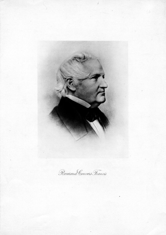 Reverend Convers Francis (1795 - 1863).