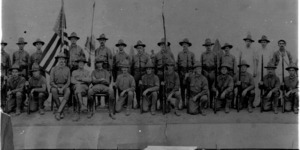 Massachusetts State Guard, 1918. Company C, 11th Regiment Infantry, Camp Augustus.
