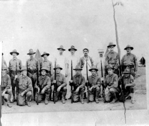 Massachusetts State Guard, 1918. Company C, 11th Regiment Infantry, Camp Augustus.