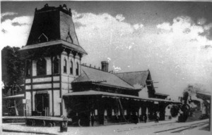 Watertown Railway Station.