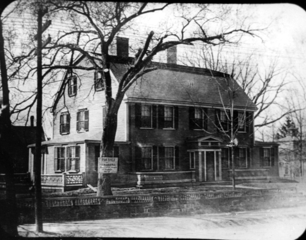 General William Hull house, corner of Centre and Pearl Streets.