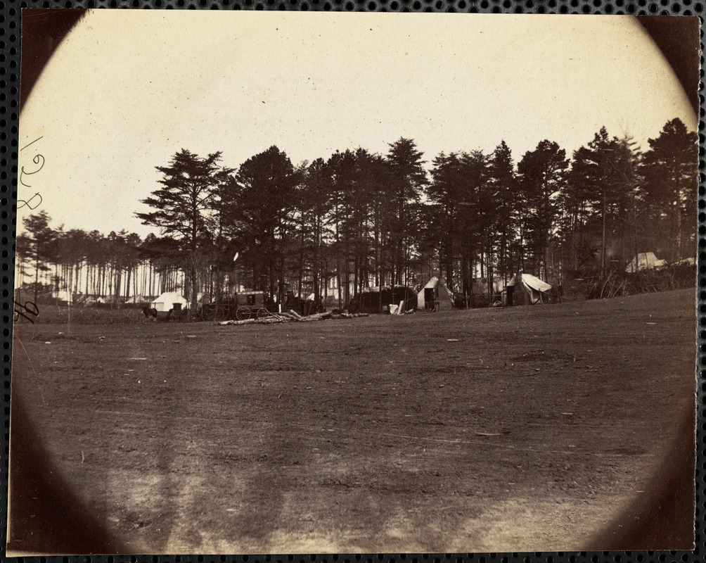 Quarters of Provost Marshall Army of the Potomac at Brandy Station Virginia