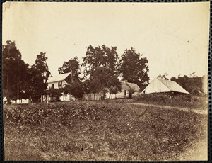 Battlefield of Cedar Mountain Slaughter's House Position of Confederate battery August 1862