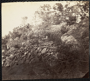 Breastworks on Round Top