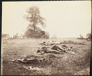 Battlefield of Gettysburg near Emmitsburg Road