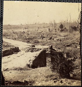 Ruins of Stone Bridge Bull Run Virginia March 1862