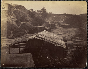 Ravine in Yorktown Virginia June 1862