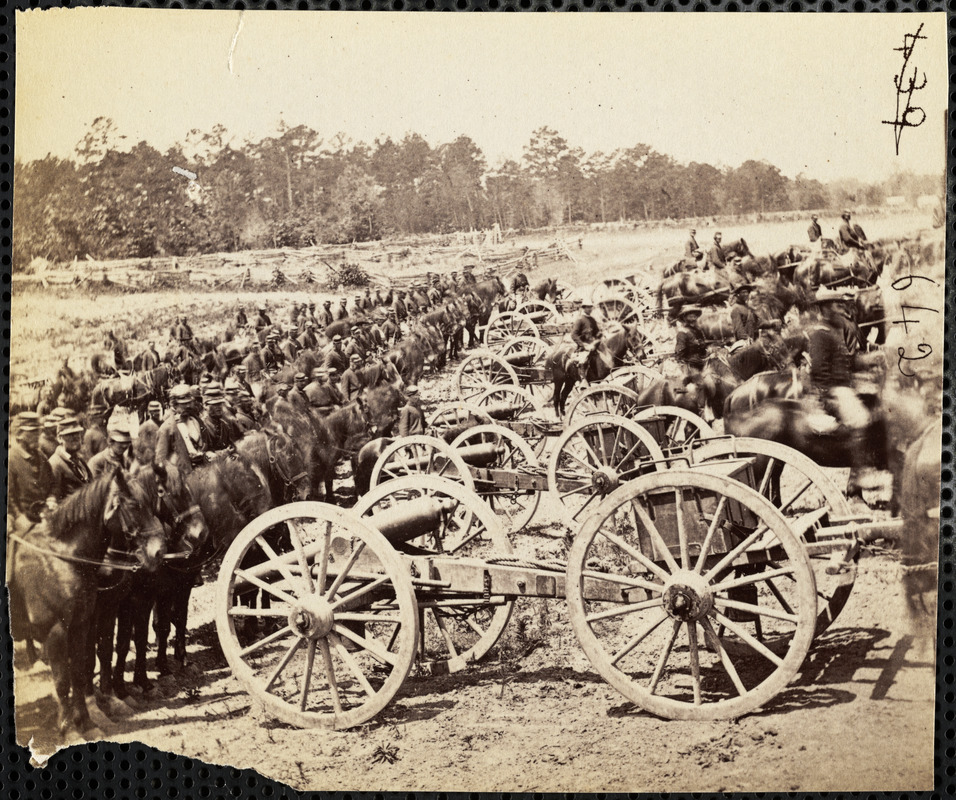 Battery 2nd U.S. Artillery near Fair Oaks June 1862 - Digital Commonwealth