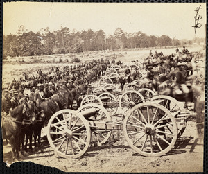 Battery 2nd U.S. Artillery near Fair Oaks June 1862