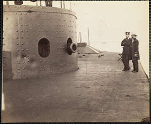 U.S. Ironclad "Monitor" (from stern)