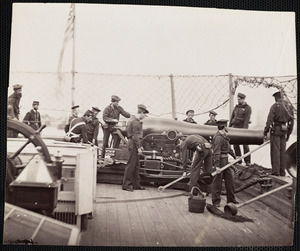 Gun Crew of U.S. Ship "Miami"