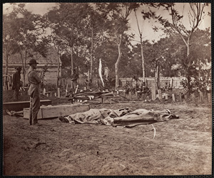 Burial of dead at Fredericksburg, Virginia