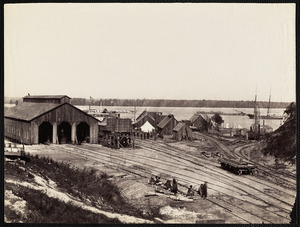 U.S. Military Railroad City Point Virginia