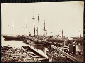 Government wharves Alexandria Virginia, Wharf steamers et cetera
