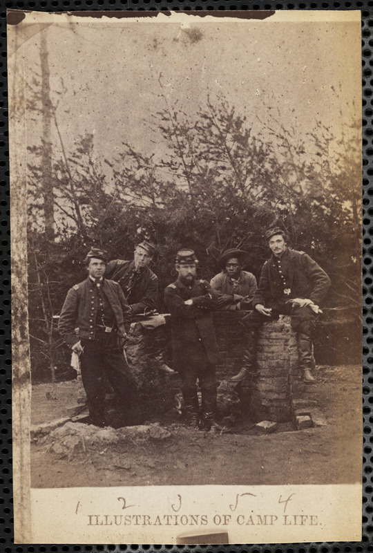 1st Rhode Island Light Artillery, Miner's Hill Virginia Winter of 1861-2, Illustrations of Camp Life