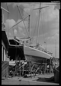 Marblehead, boatyard