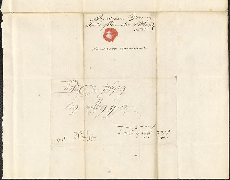 Andrew Young to George Coffin, 30 May 1835