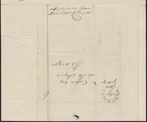 Archibald Jones to George Coffin, 7 May 1840