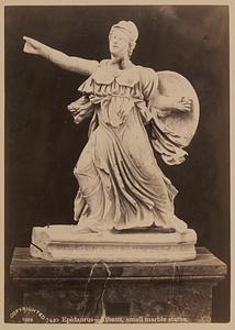 Epidaurus - Athena, small marble statue