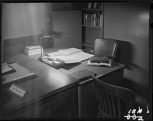 George Brook's desk