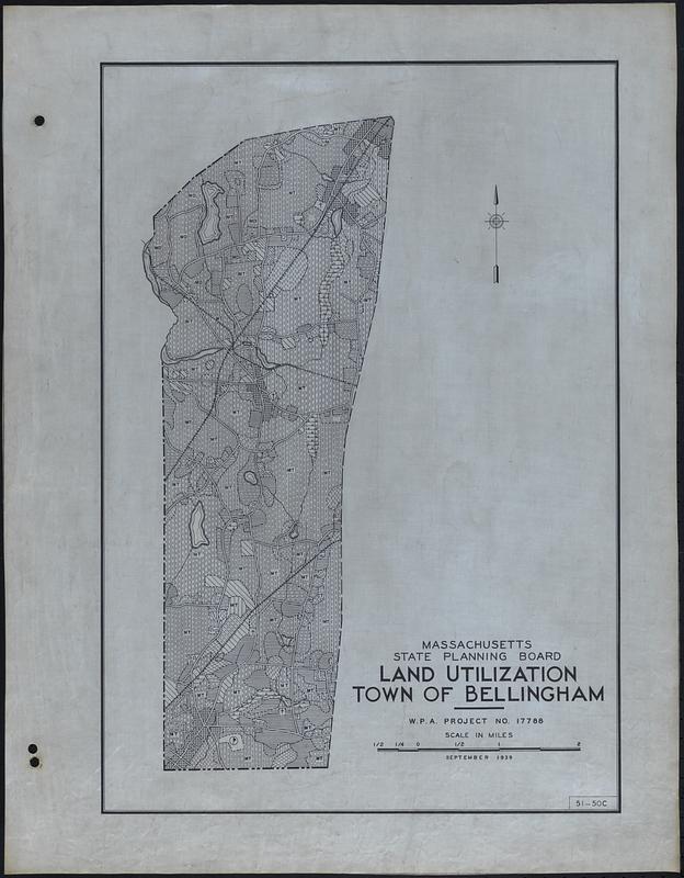 Land Utilization Town of Bellingham Digital Commonwealth