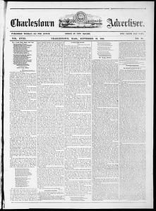 Charlestown Advertiser, September 19, 1868