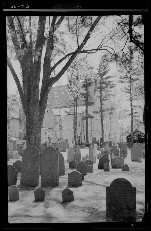 A corner of the Old Burial Ground, Lexington