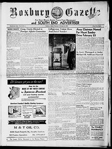 Roxbury Gazette and South End Advertiser, February 06, 1958