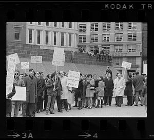 Teachers strike for better working conditions, downtown Boston