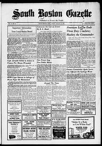 South Boston Gazette, August 18, 1944